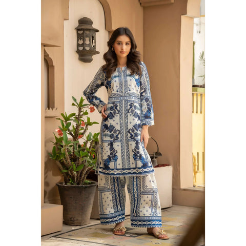 2PC COCO WHITE/BLUE