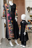 NYLA MOTHER/DAUGHTER BLACK