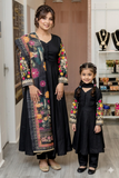 NYLA MOTHER/DAUGHTER BLACK