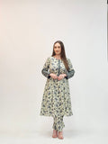 FLORAL OFFWHITE
