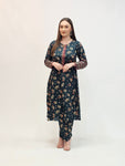 FLORAL NAVY