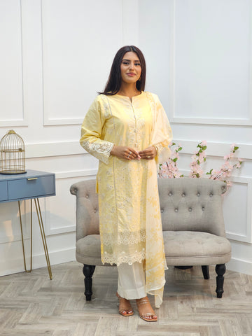 M.PRINTS LIGHT YELLOW