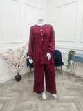 2PC NINA MAROON