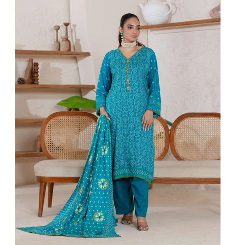 AJRAK TURQUOISE