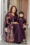 NYLA MOTHER/DAUGHTER PURPLE