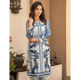 2PC COCO WHITE/BLUE