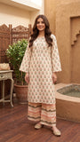 2PC ZEEN CREAM/SHORT