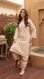 2PC ZEEN CREAM/SHORT