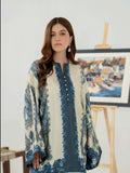 2PC INARA CREAM/BLUE