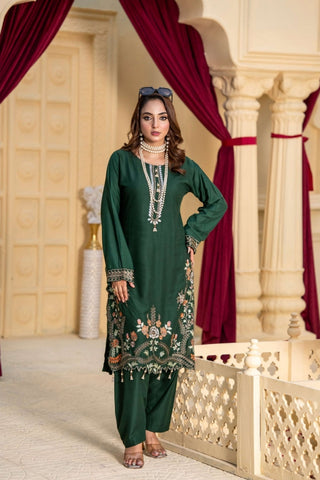 2PC EVA FOREST GREEN