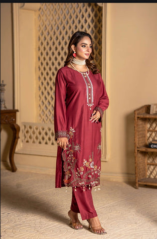 2PC EVA MAROON