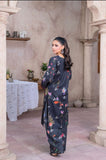 2PC REAT BLACK FLORAL