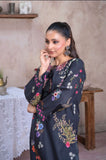 2PC REAT BLACK FLORAL