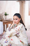 2PC REAT CREAM FLORAL