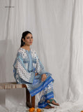 2PC JASMIN WHITE/BLUE