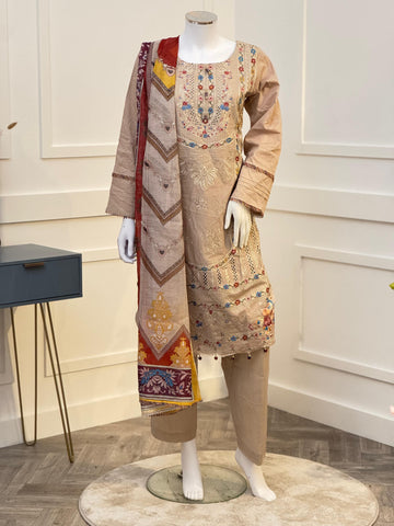 NYLA BEIGE/MULTICOLOR